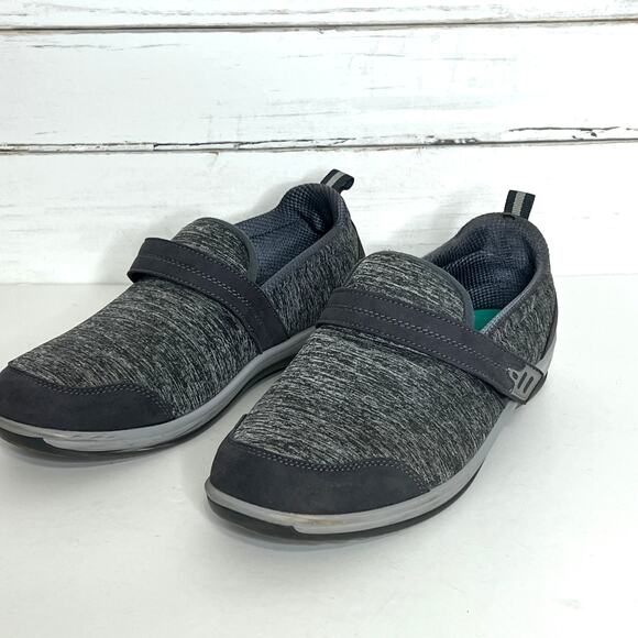 Orthofeet Quincy Stretch Casual Grey Women's Shoe Size 10 Wide - Picture 4 of 12